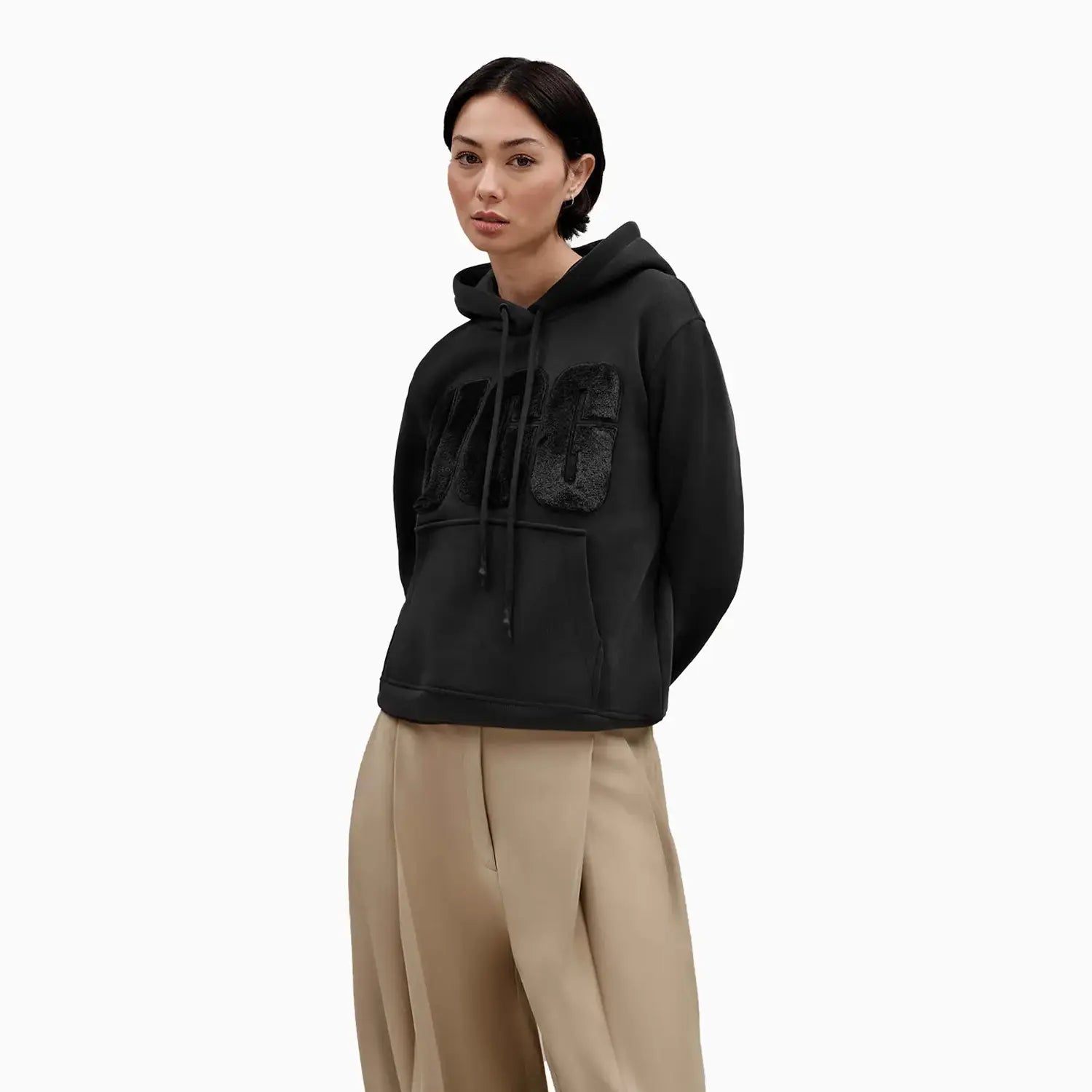 ugg-womens-rey-fuzzy-logo-pull-over-hoodie-1121385-blk