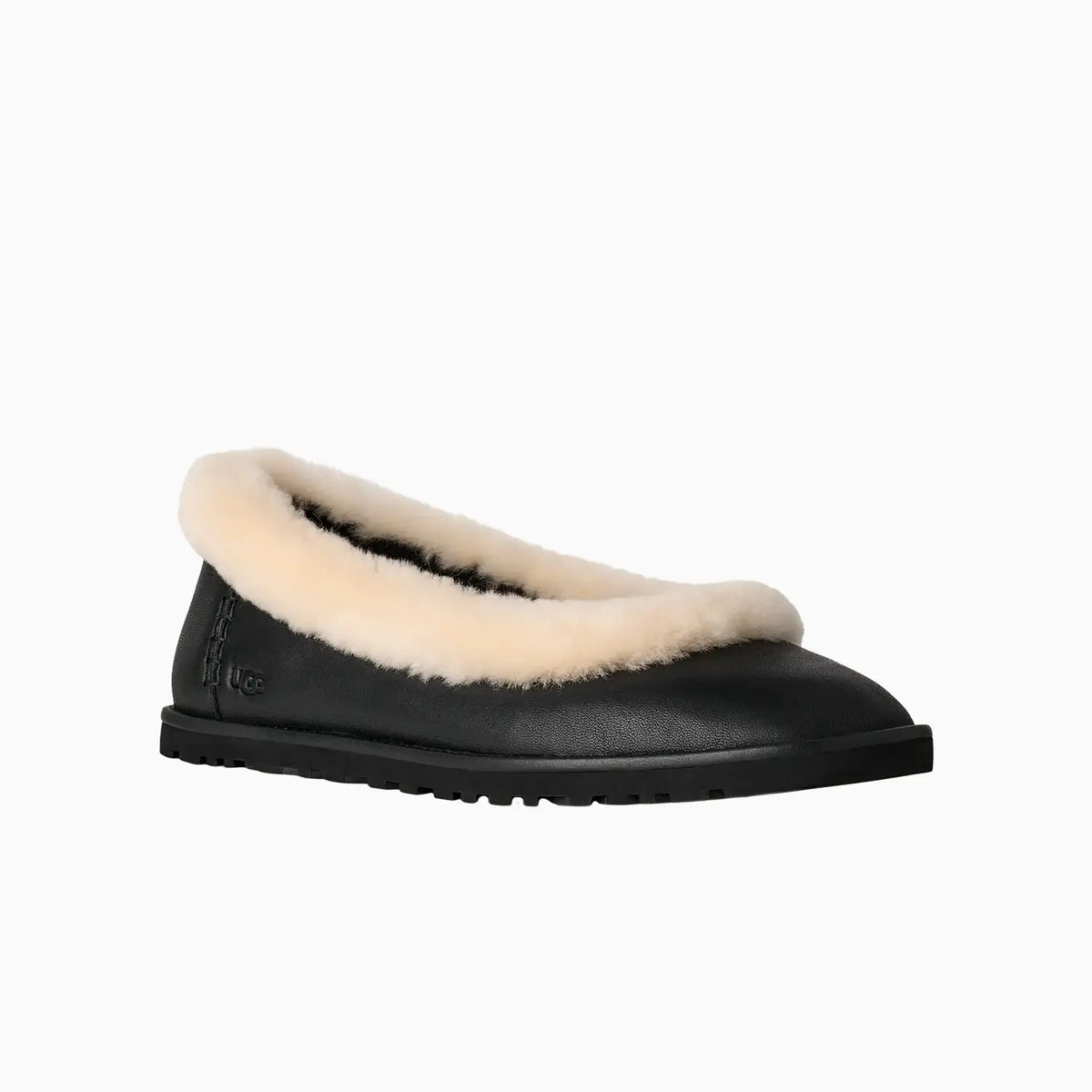 Women's Zora Leather Ballet Flat UGG - Tops and Bottoms USA