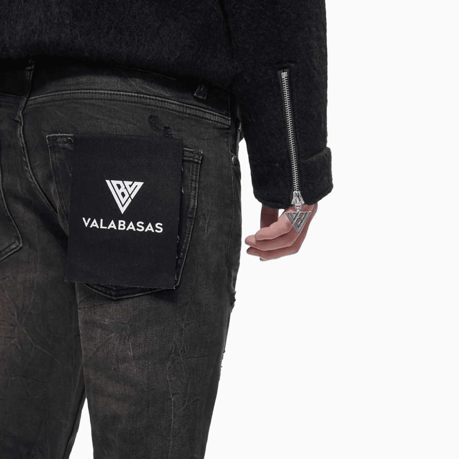 Men's Greed Skinny Denim Pant Valabasas - Tops and Bottoms USA