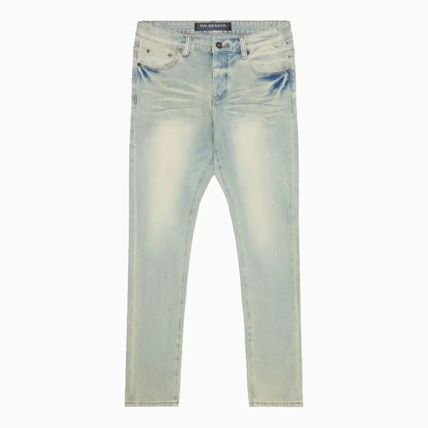 VALABASAS スリムフィットデニム 32 Valabasas Men's Mr. Flex 4 Way Stretch Skinny Jean Pant