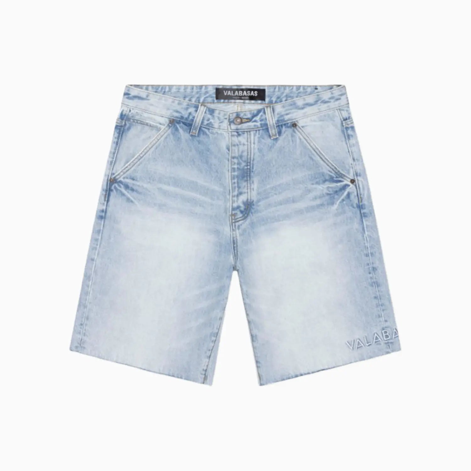 Men's Mr Shorts Light Wash Valabasas - Tops and Bottoms USA