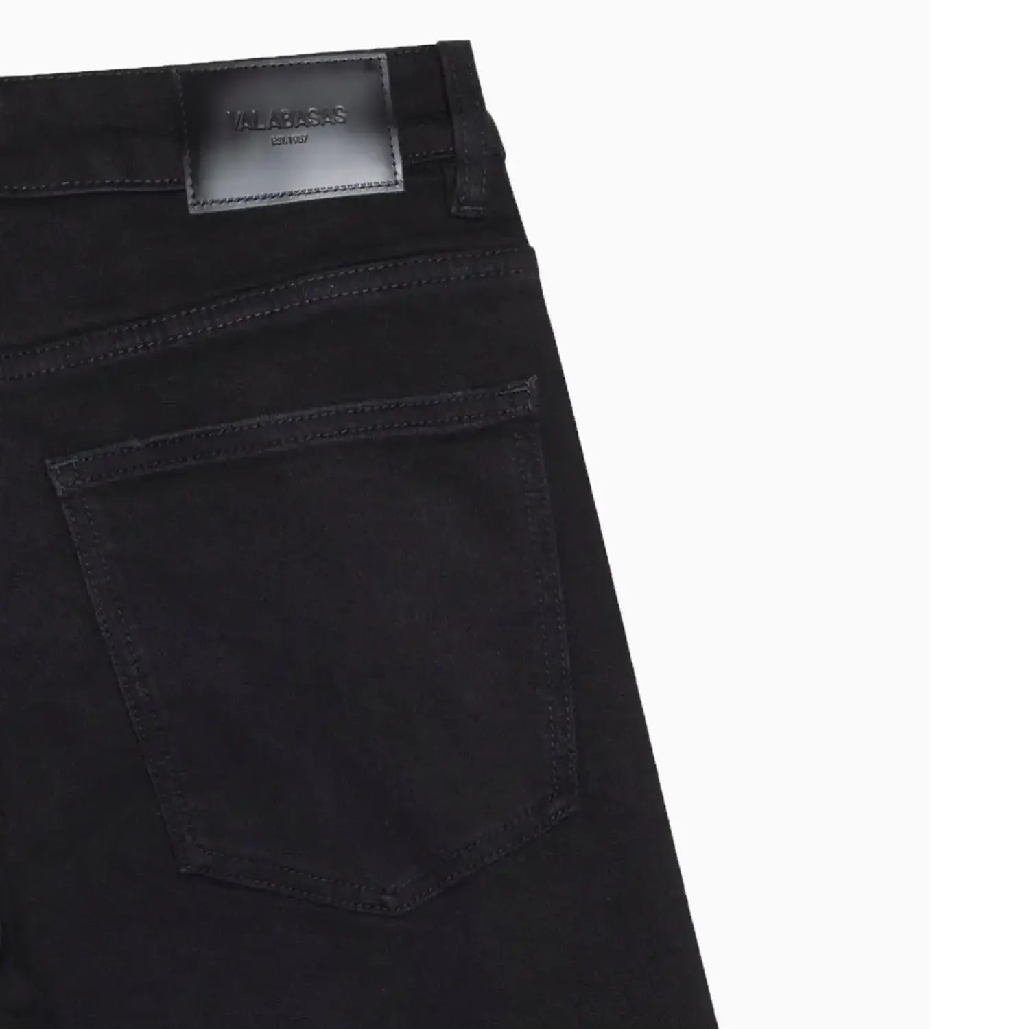 Men's Mr.Stacked Black Jean Pant Valabasas - Tops and Bottoms USA