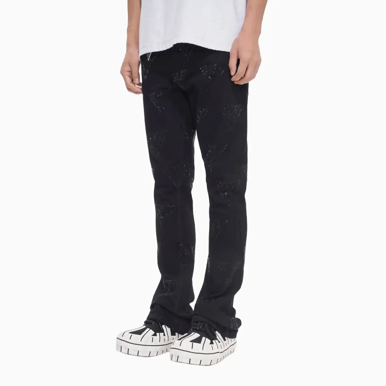 Men's Show Jet Stacked Denim Pant