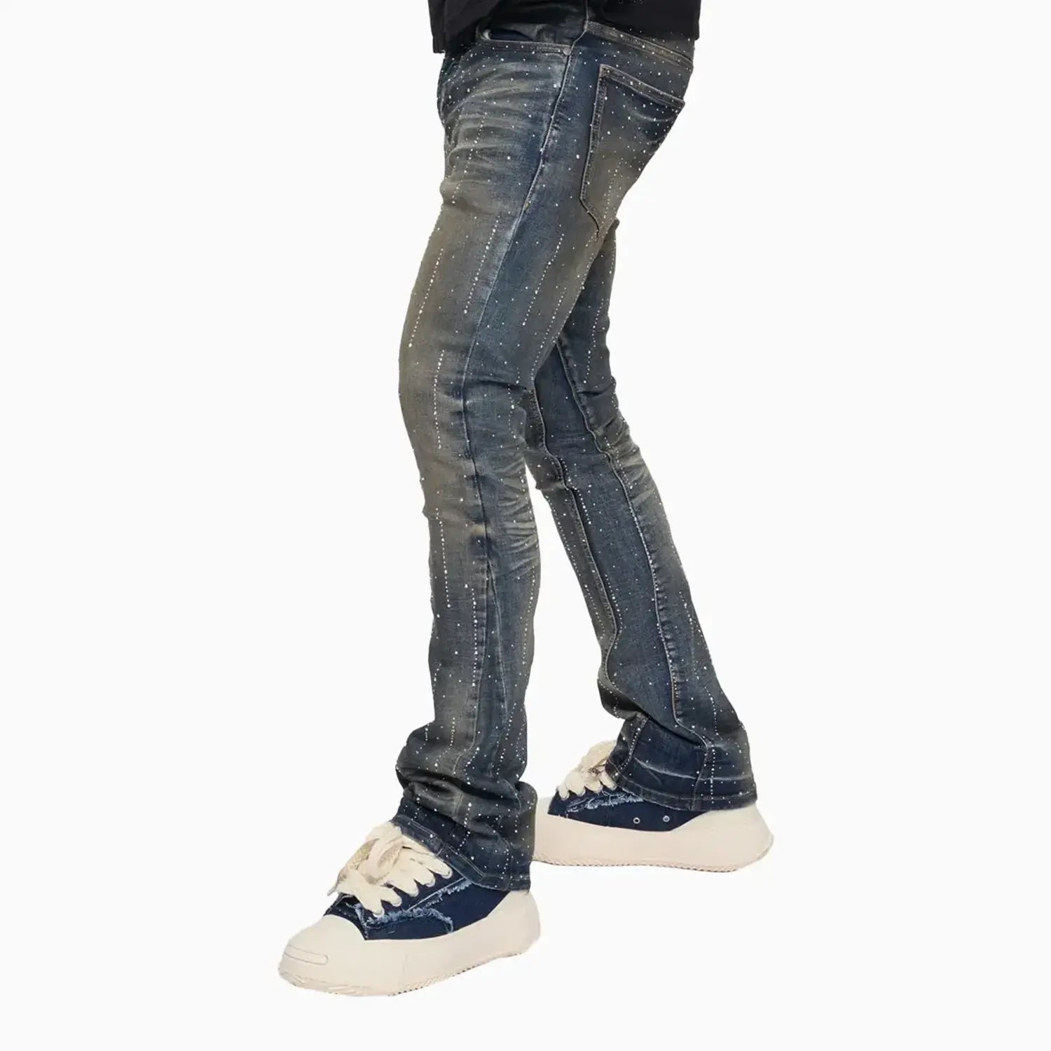 Men's HEATH Stacked Denim Skinny Pant