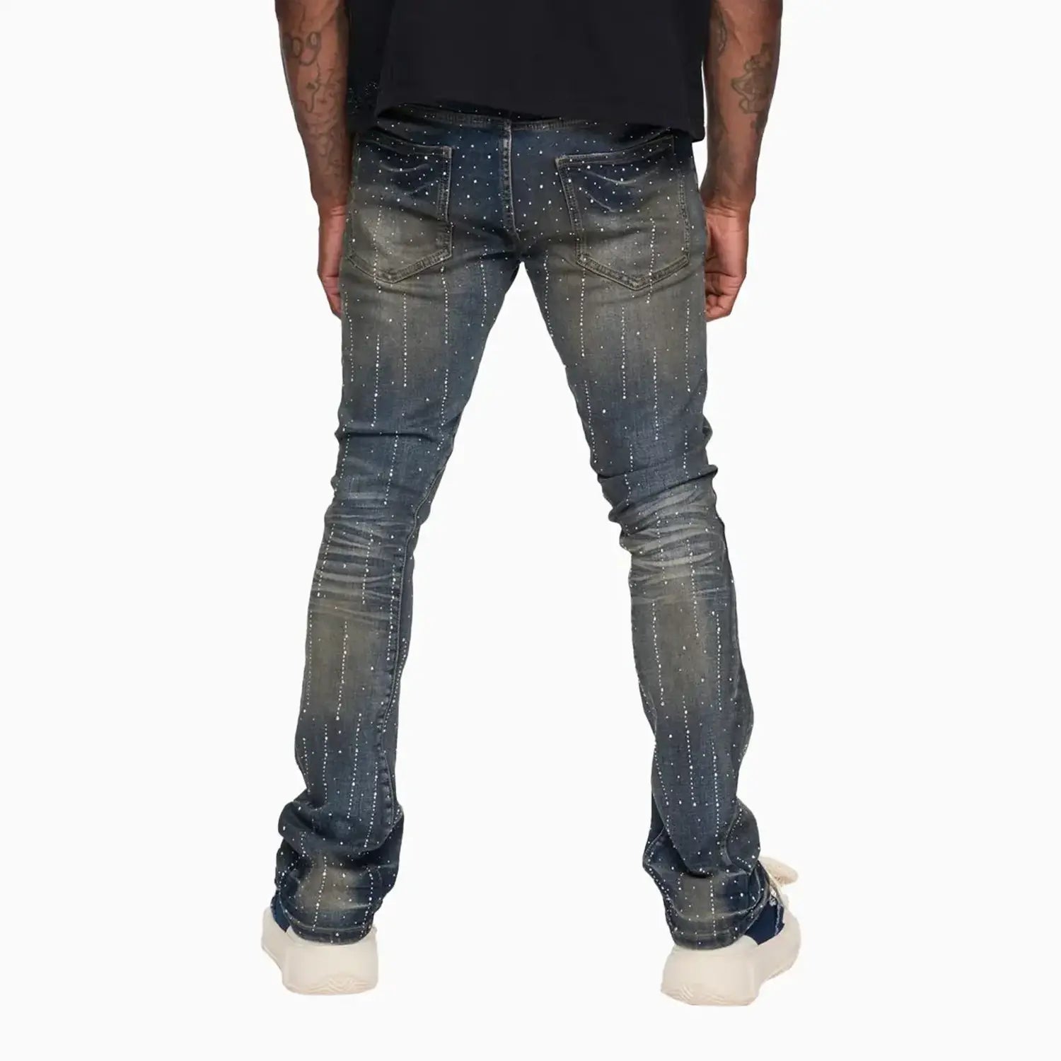 Men's HEATH Stacked Denim Skinny Pant