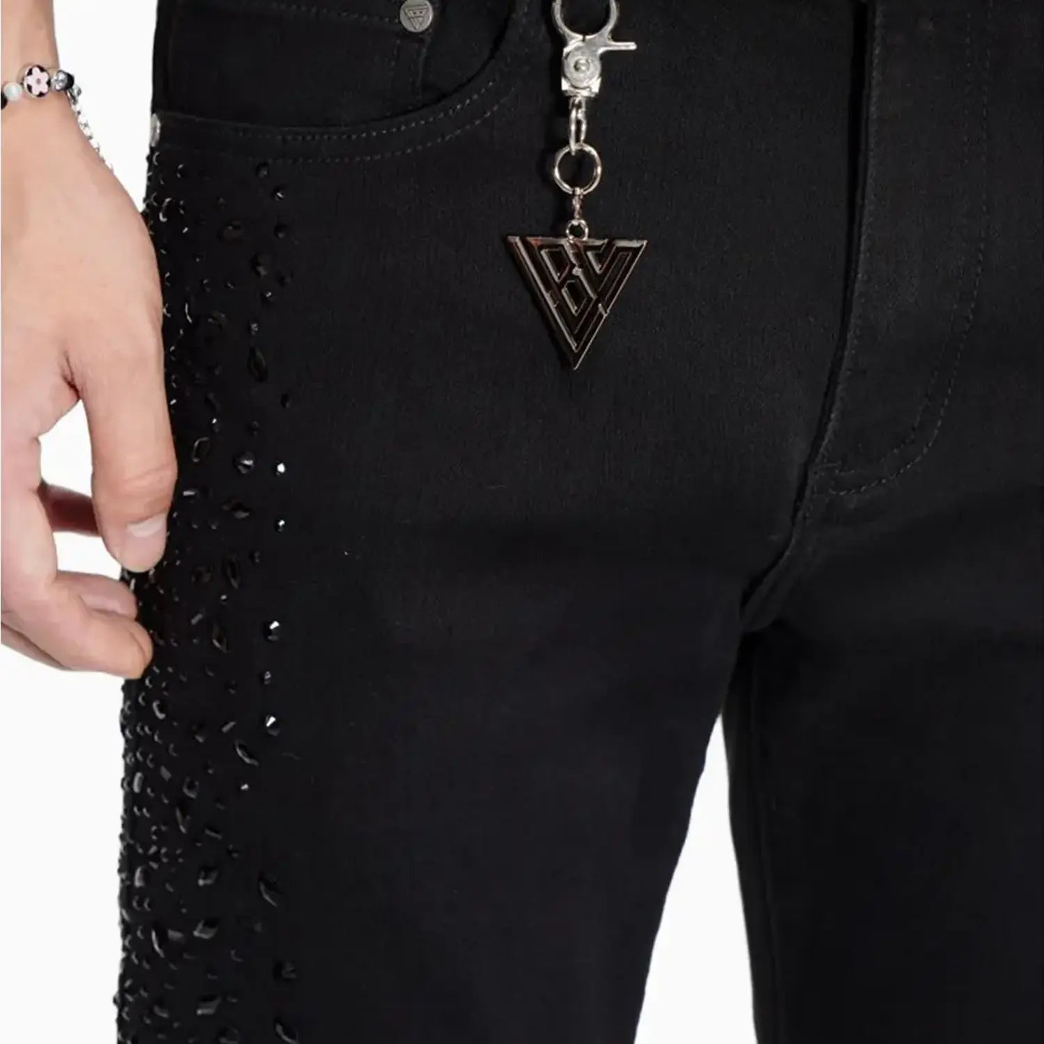 Men's Stock Jet Stacked Flare Denim Pant