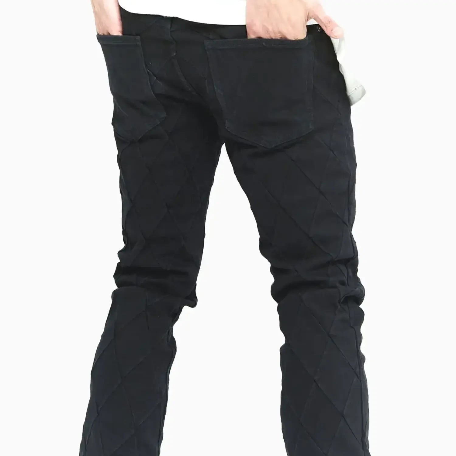 Men's Tire Stacked Skinny Pant Valabasas - Tops and Bottoms USA