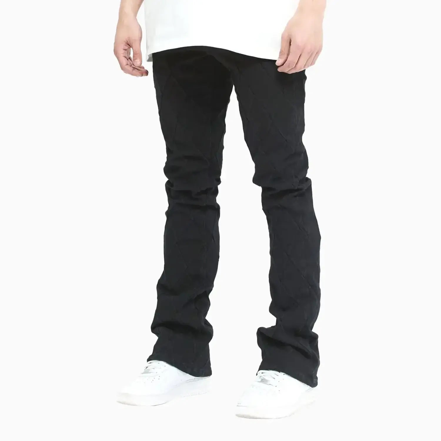 Men's Tire Stacked Skinny Pant Valabasas - Tops and Bottoms USA