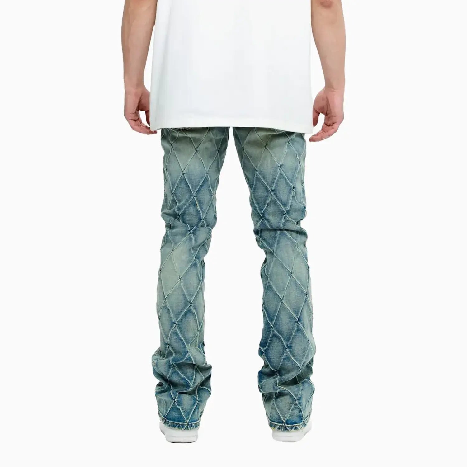 Men's Tire Stacked Skinny Pant Valabasas - Tops and Bottoms USA