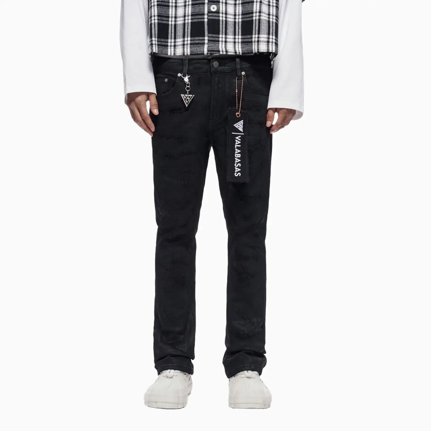 Valabasas Men's Trance Stacked Waxed Denim Pant