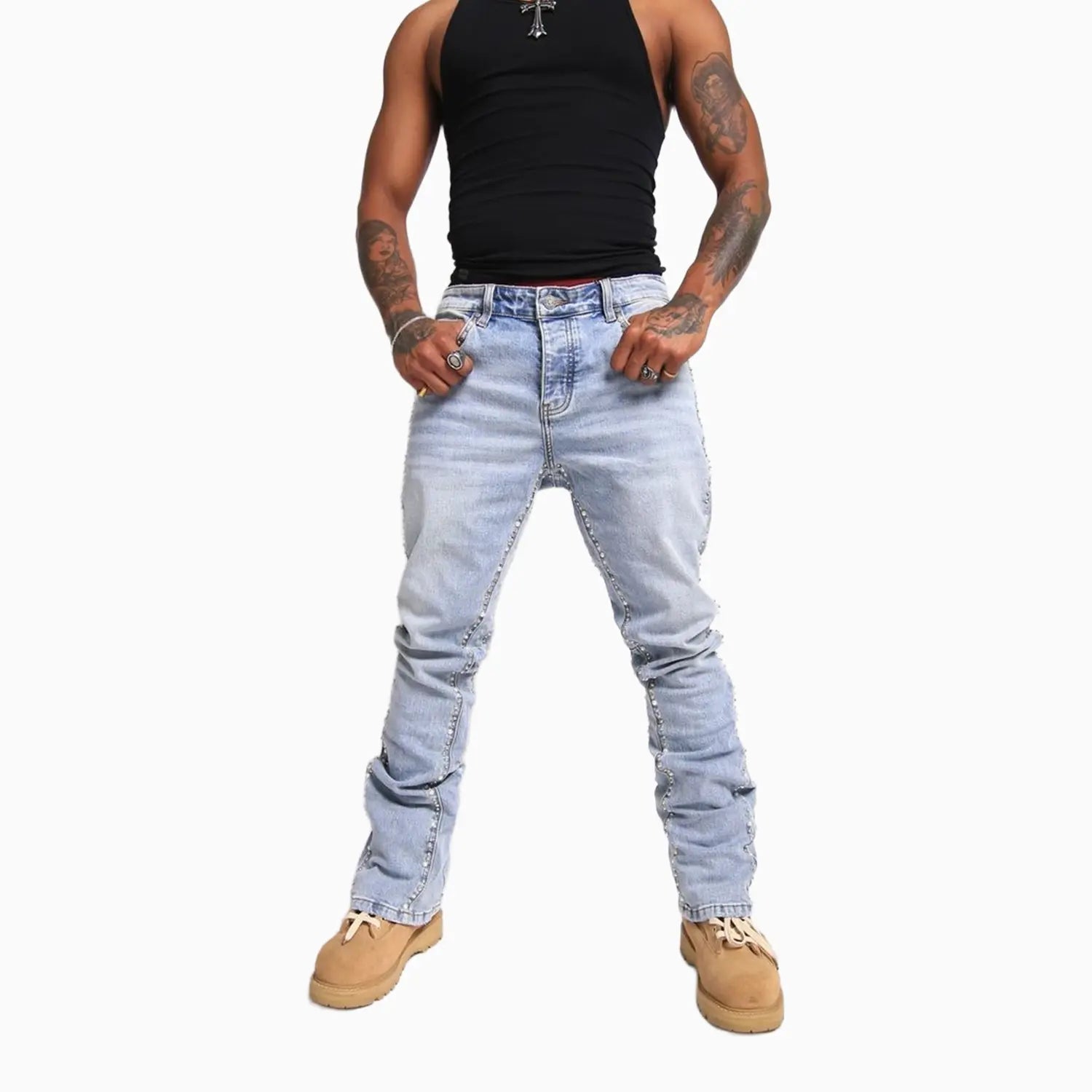 Men's Atlantis Skinny Boot Cut Pant