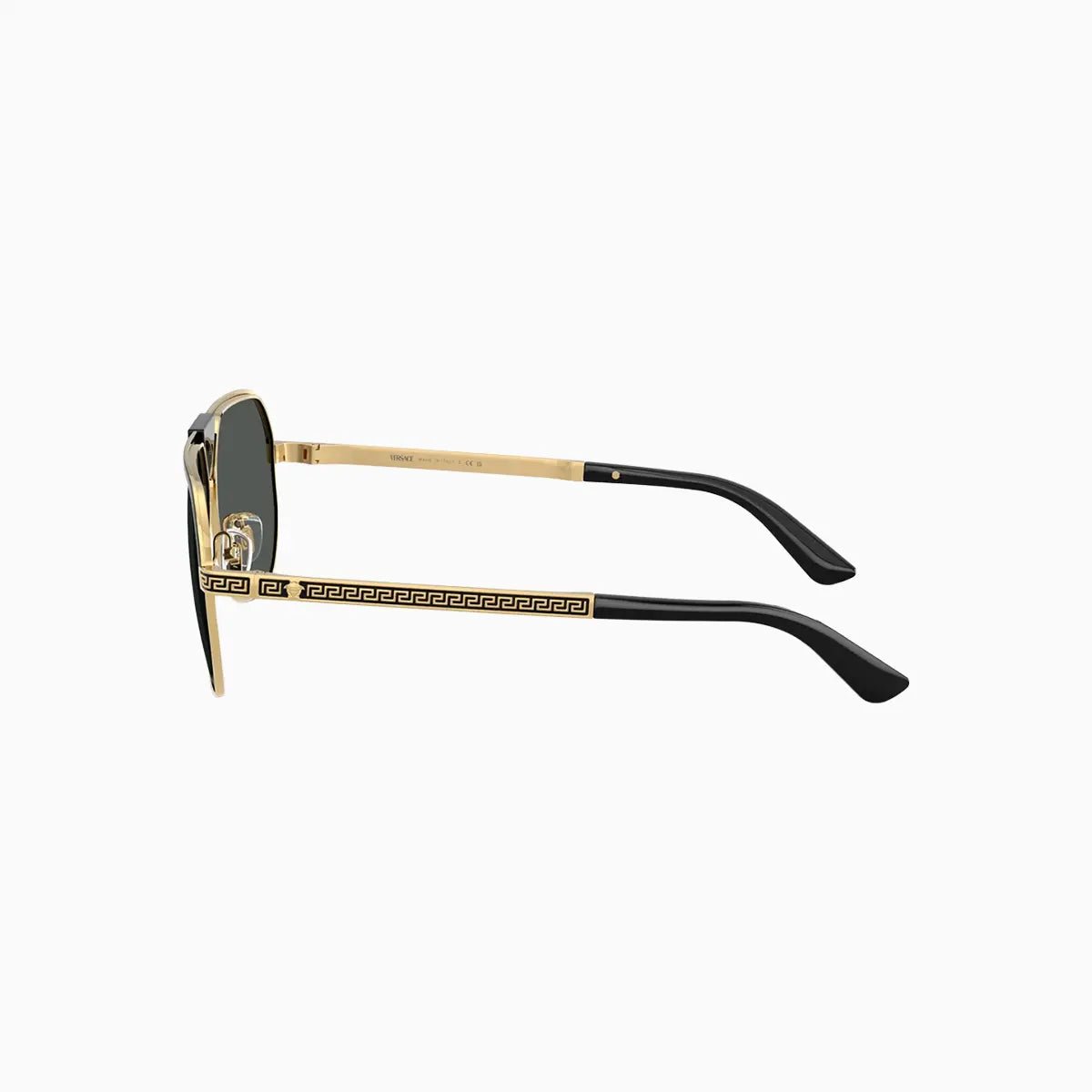 Men's Versace Black Dark Grey Sunglasses Versace - Tops and Bottoms USA