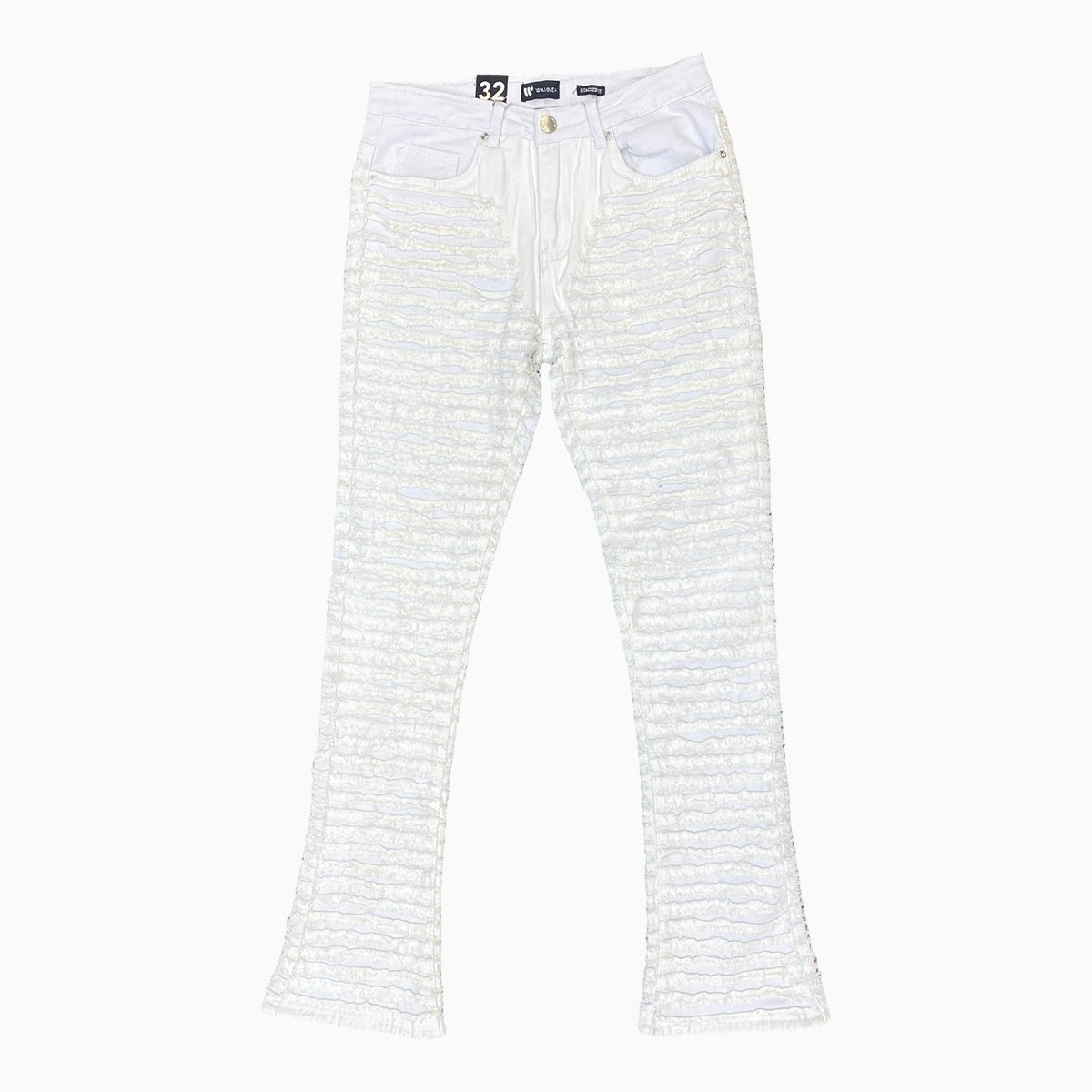 Men's Stacked Fit Denim Jeans Pant