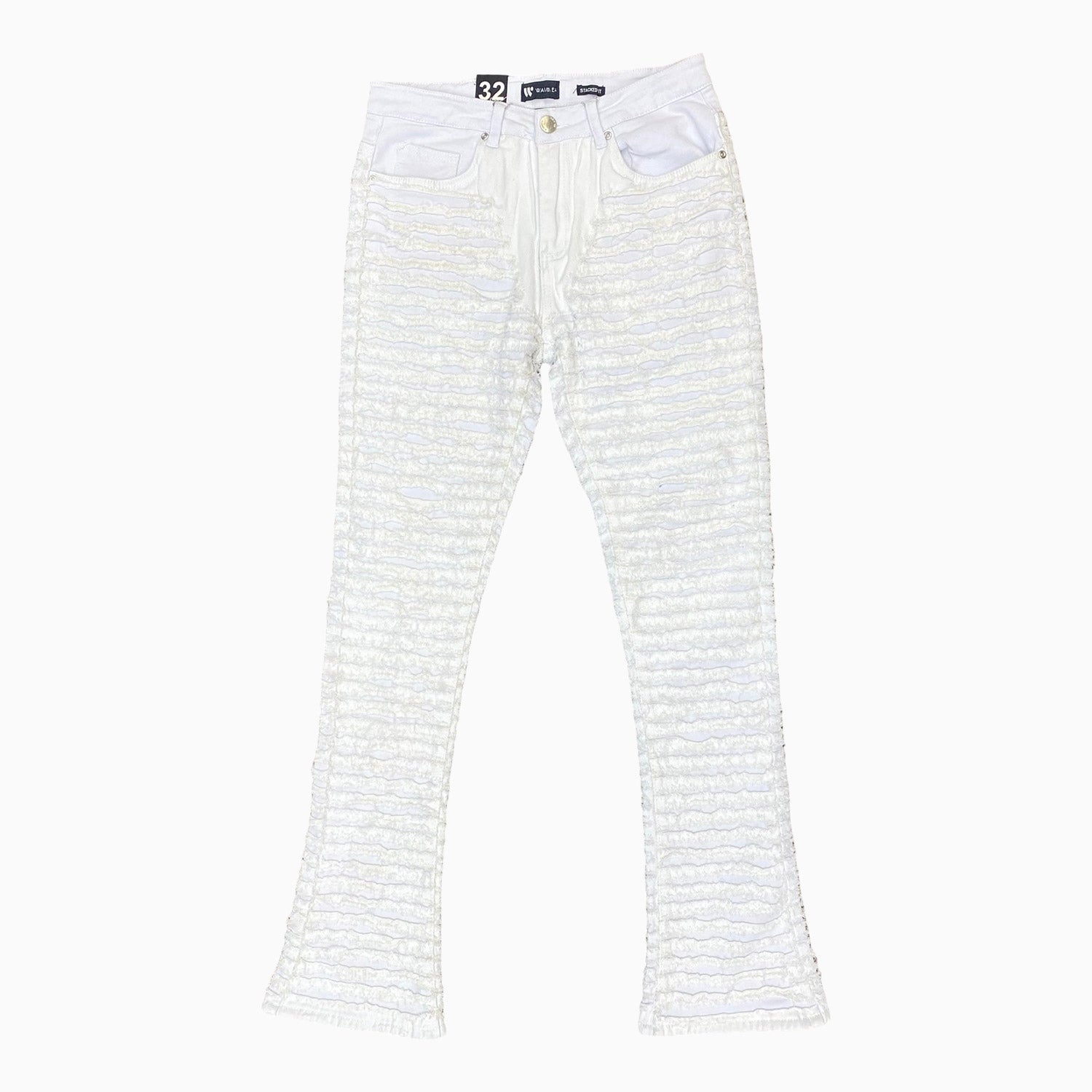 Men's Stacked Fit Denim Jeans Pant