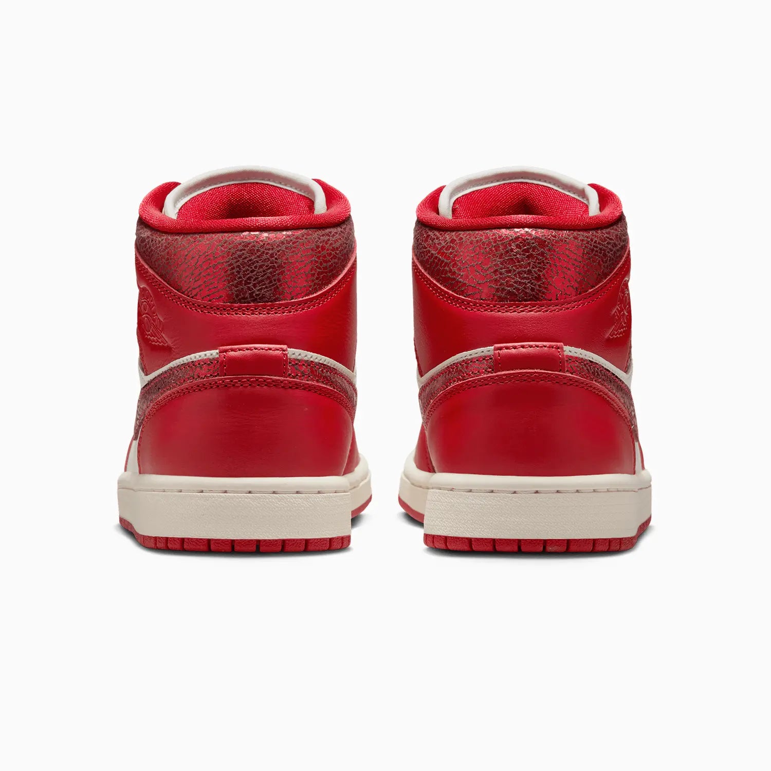 Women's Air Jordan 1 Mid SE "Cracked Leather" Jordan - Tops and Bottoms USA