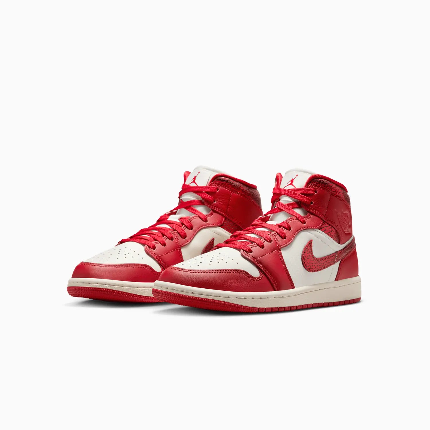 Women's Air Jordan 1 Mid SE "Cracked Leather" Jordan - Tops and Bottoms USA