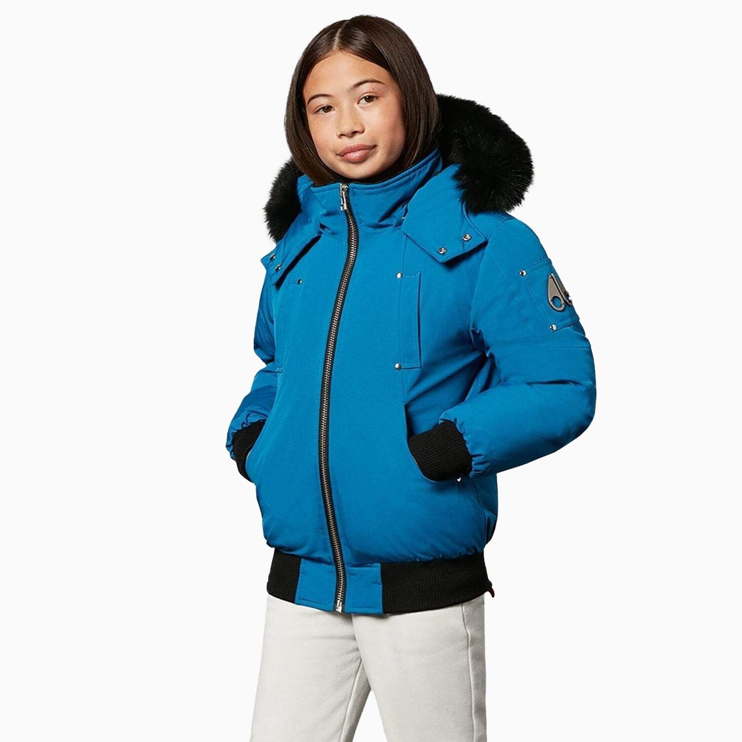 Moose knuckles kids bomber clearance