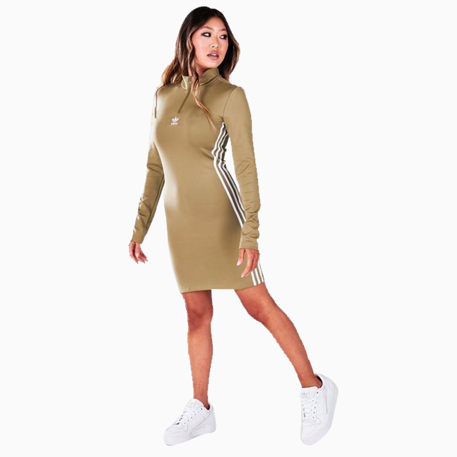 knee length dresses for ladies Women's Adicolor Classics Long Sleeve Dress