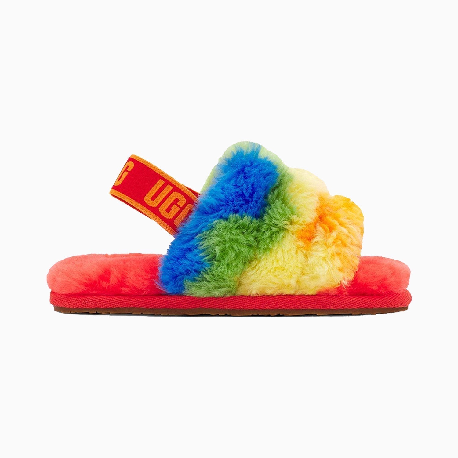 UGG Kid's Fluff Yeah Cali Collage Slide Toddlers