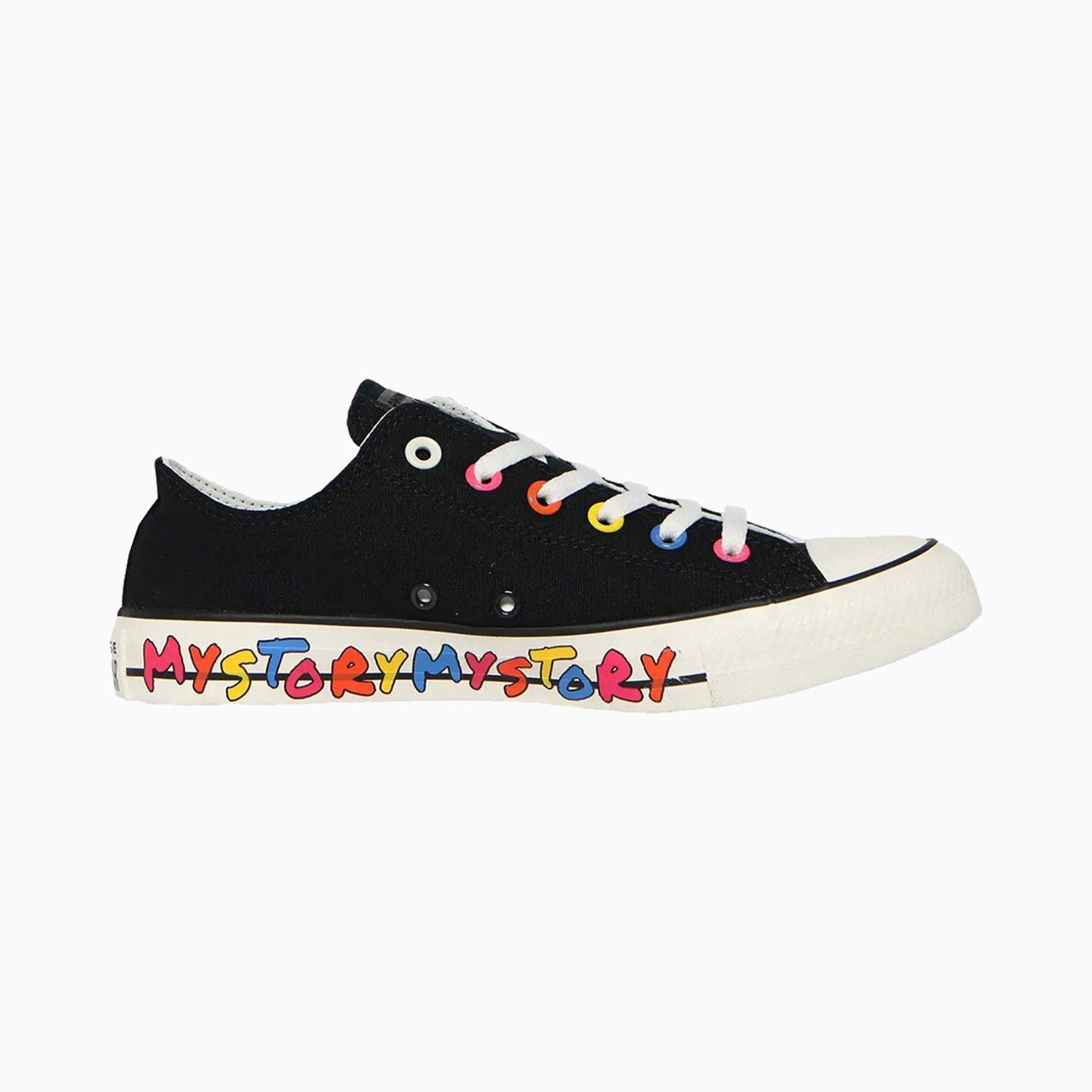 Converse Chuck Taylor All Star OX - Color: Black/Hyper Pink/Egret - Tops and Bottoms USA -
