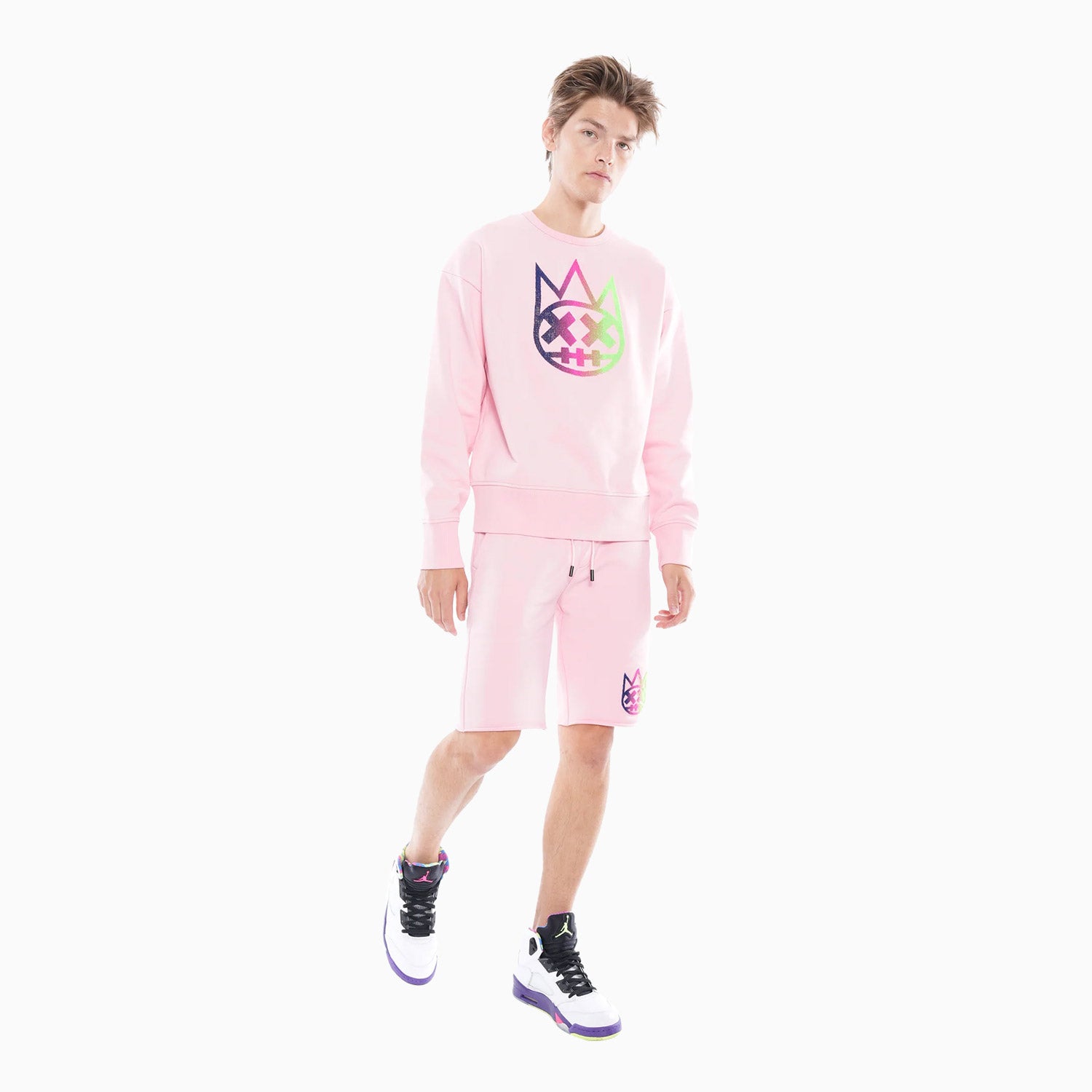 cult-of-individuality-mens-sweatshorts-in-candy-pink-623ac-sh25b