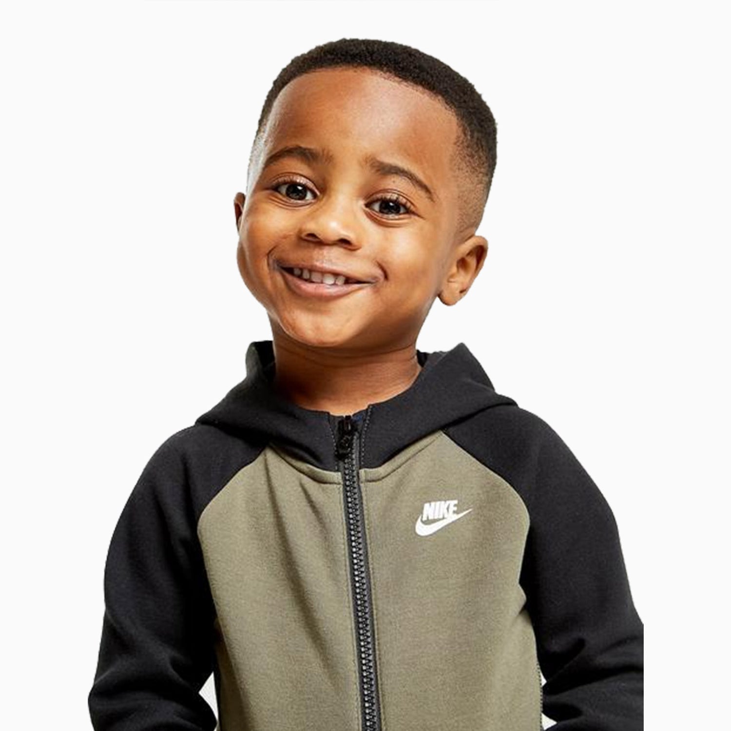 Nike Haddad Kid's Nike Sportswear Tech Fleece - Color: Black - Tops and Bottoms USA -