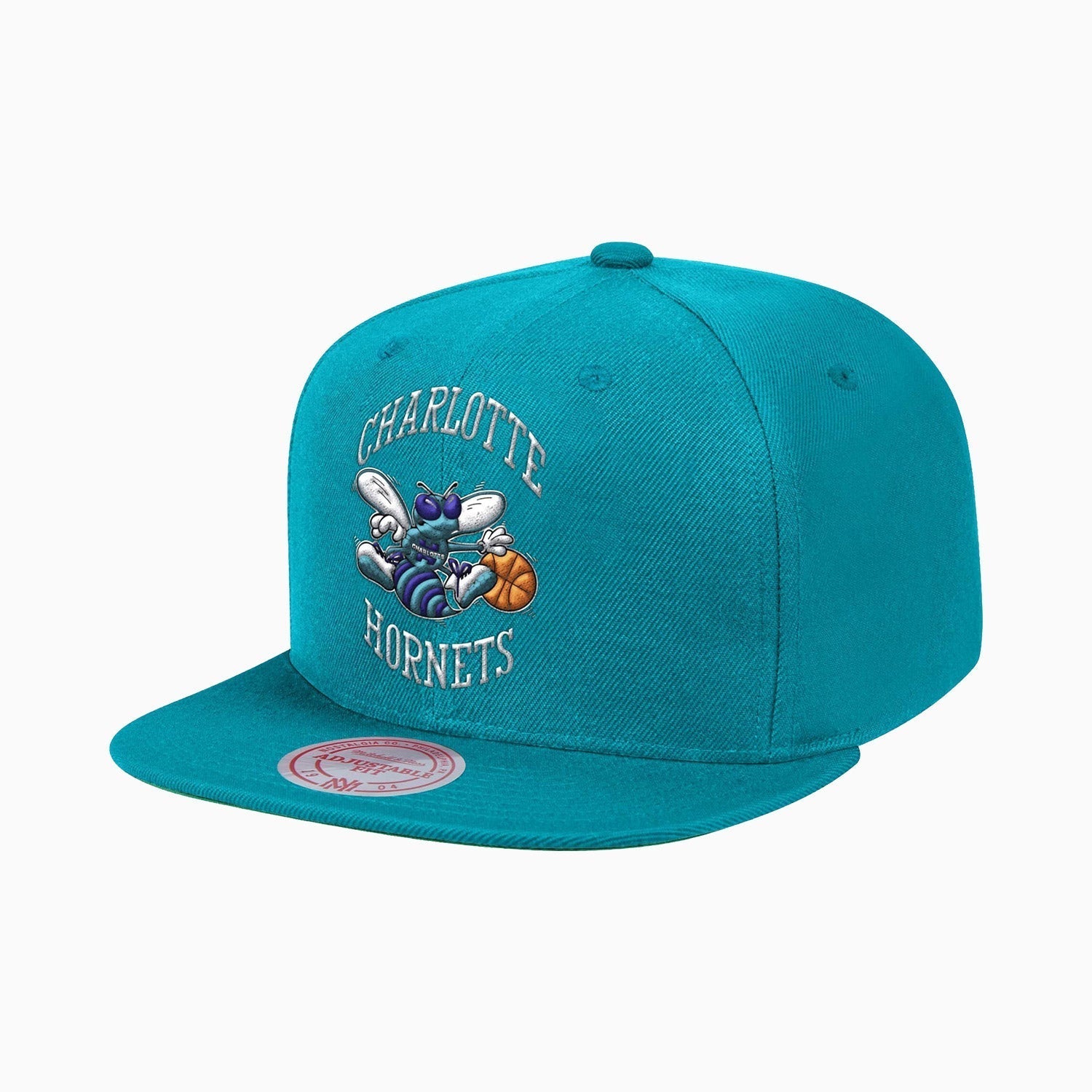 mitchell-and-ness-charlotte-hornets-nba-snapback-hat-6hssmm18841-choteal