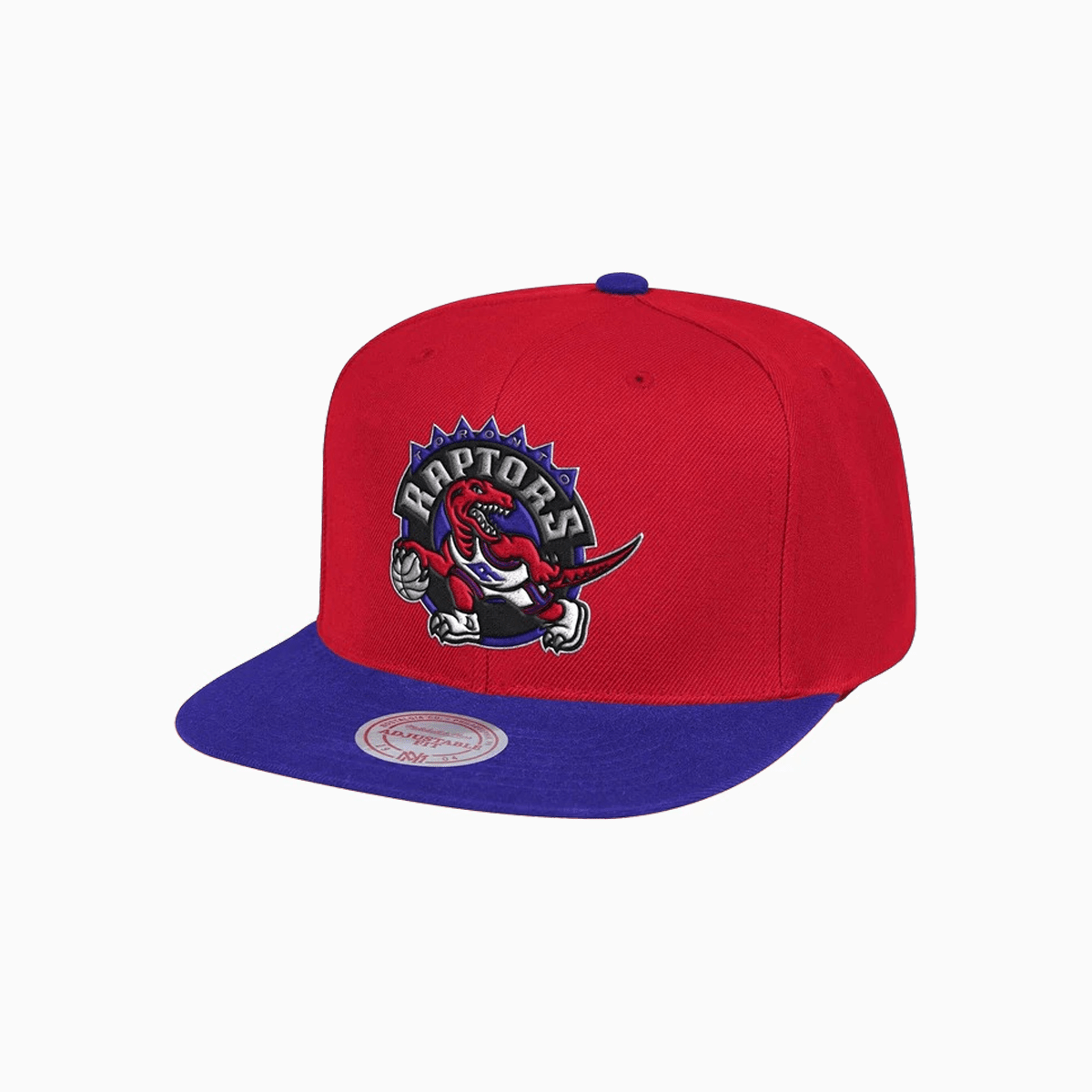 Mitchell & Ness Men's Toronto Raptors Nba 2 Tone Classic Cap in Purple/Black