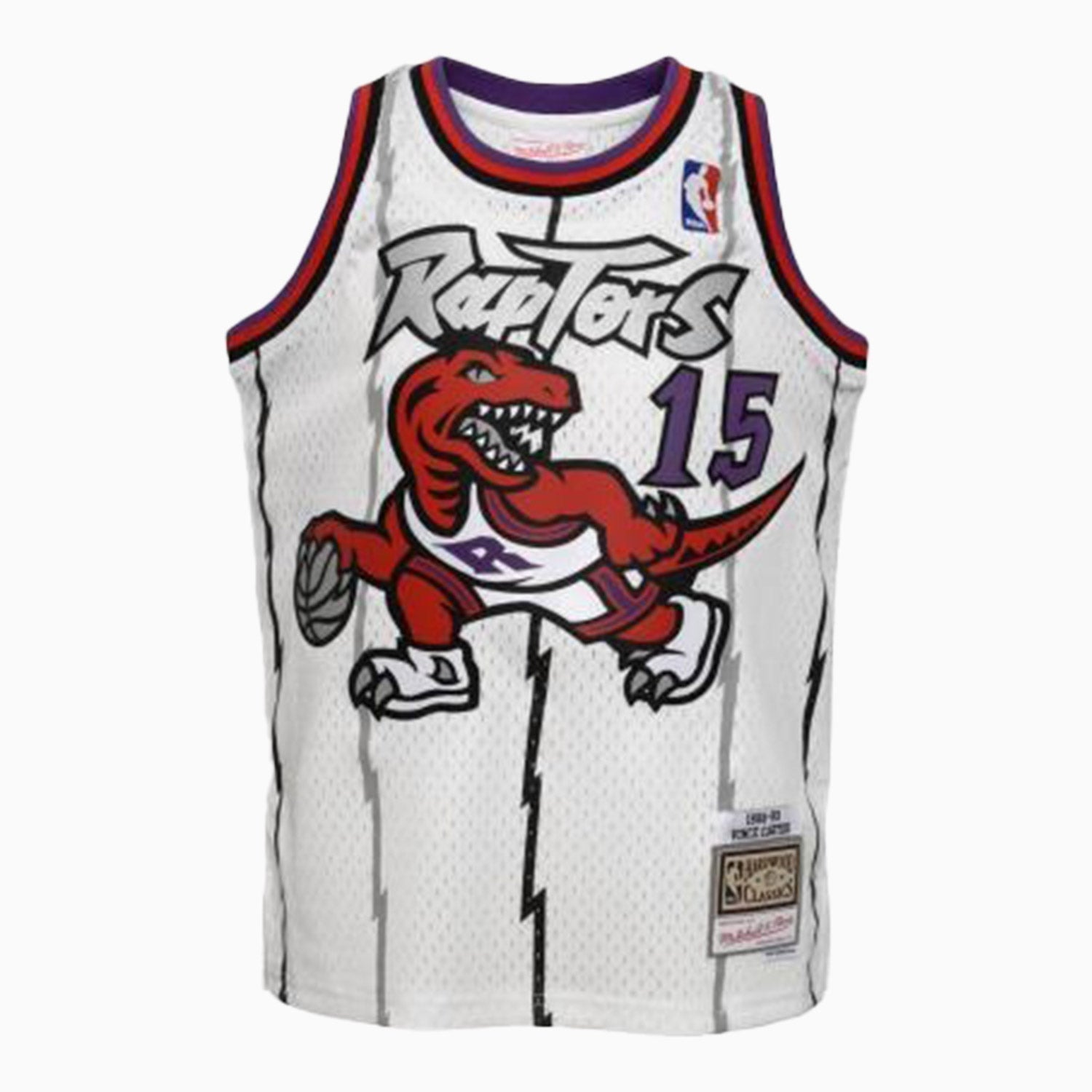 Women's Mitchell and Ness Toronto Raptors NBA Vince Carter