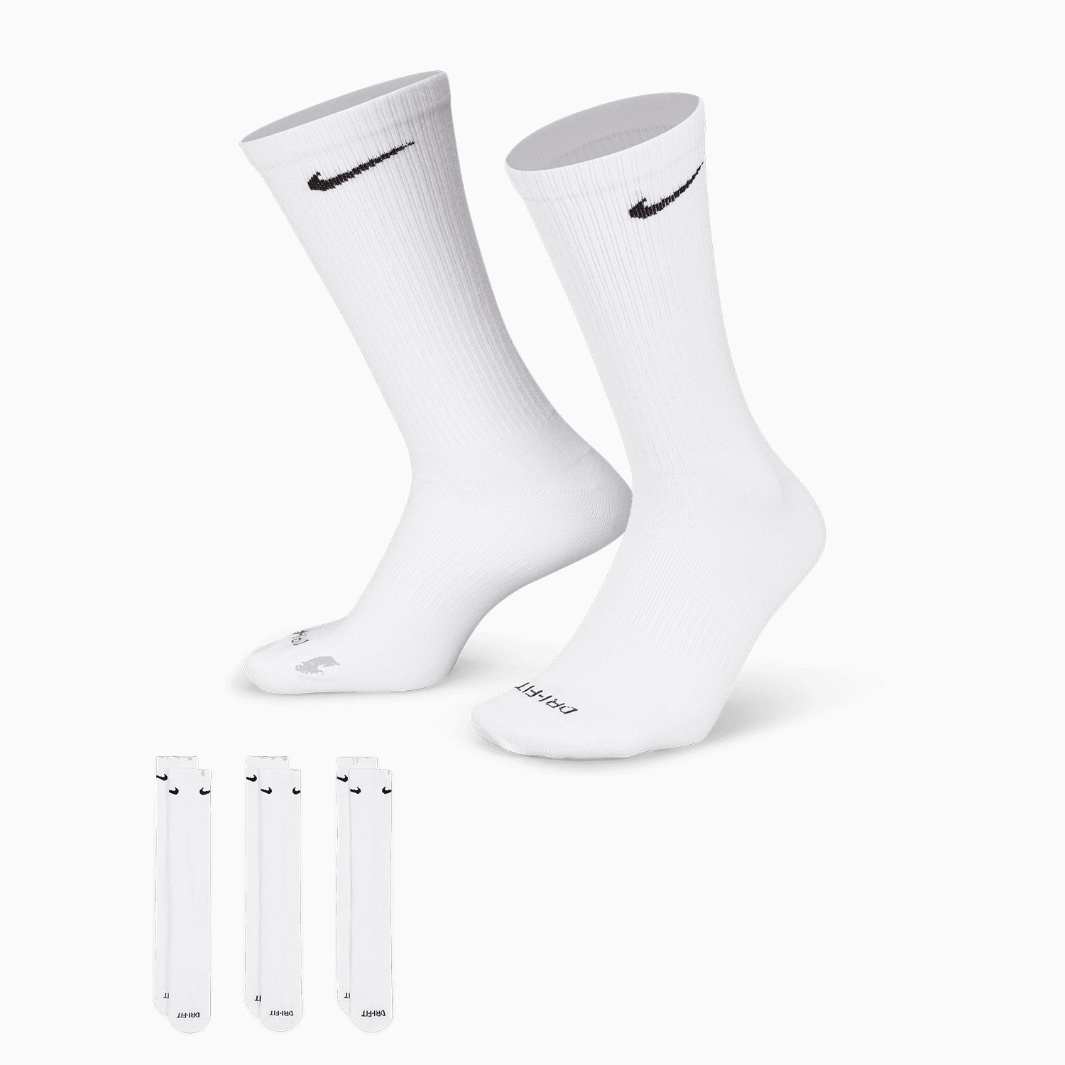 nike 3 pack everyday plus lightweight crew socks