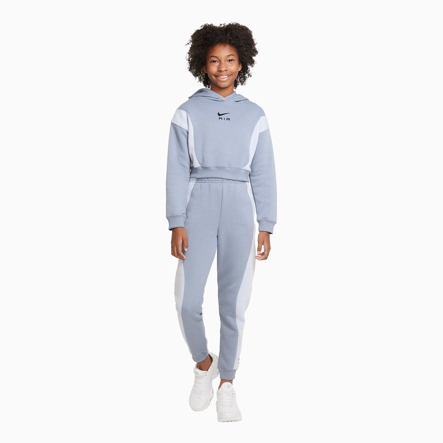 Nike Kid's Sportswear French Terry Cropped Air Outfit