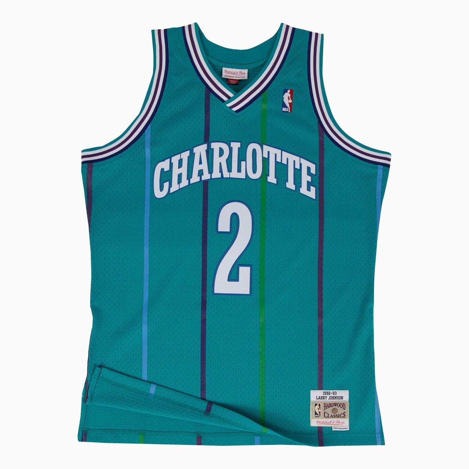mitchell-ness-swingman-larry-johnson-charlotte-hornets-nba-1992-93-jersey-smjygs18147-choteal92ljo