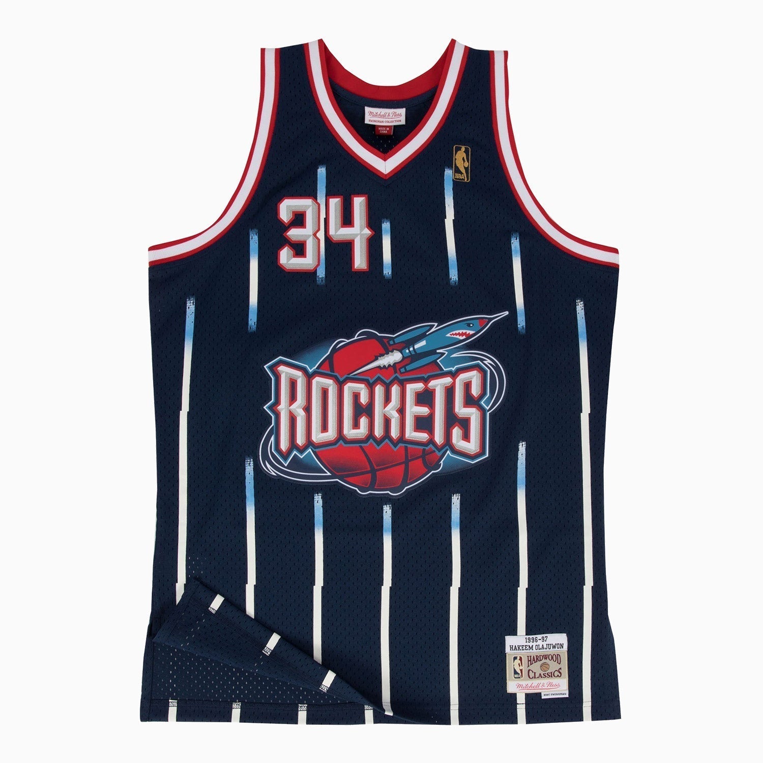 mitchell-and-ness-swingman-hakeem-olajuwon-houston-rockets-road-nba-1996-97-jersey-smjygs18173-hronavy96hol
