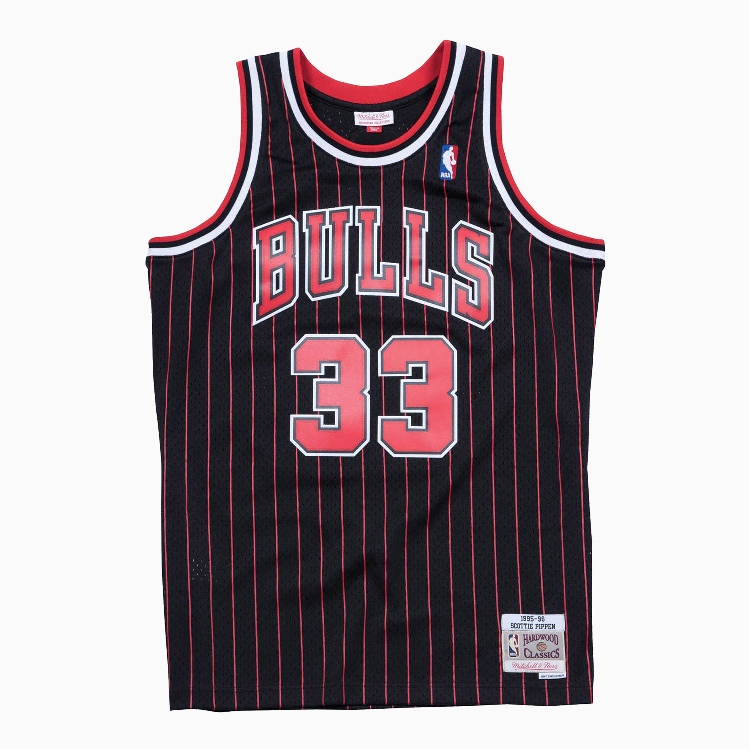 Youth Chicago Bulls Scottie Pippen Mitchell & Ness Red Hardwood Classics Swingman Jersey