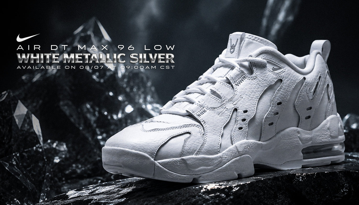 Nike Air DT Max '96 Low "White" Revives Prime Time Style