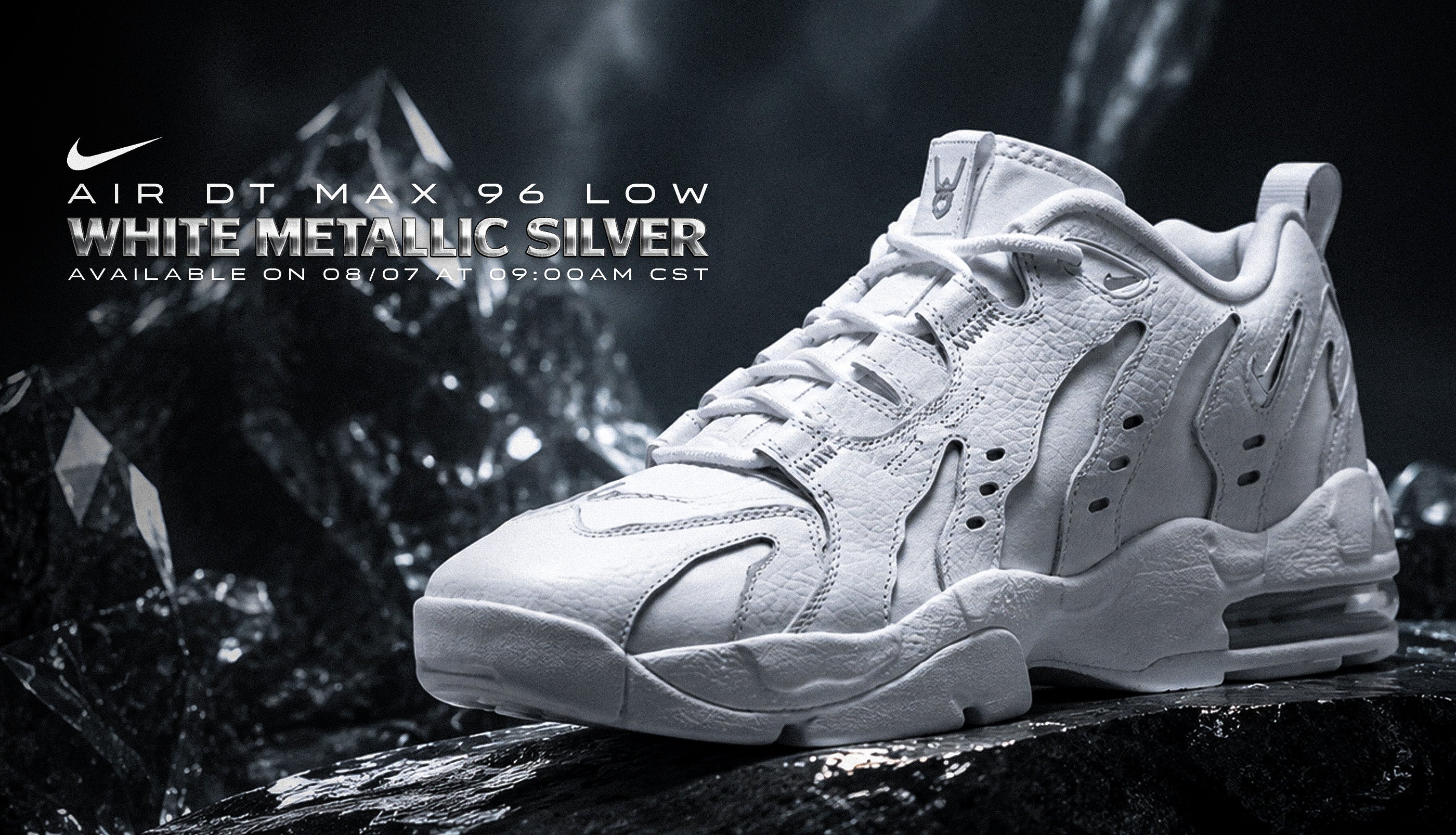 Nike Air DT Max '96 Low "White" Revives Prime Time Style
