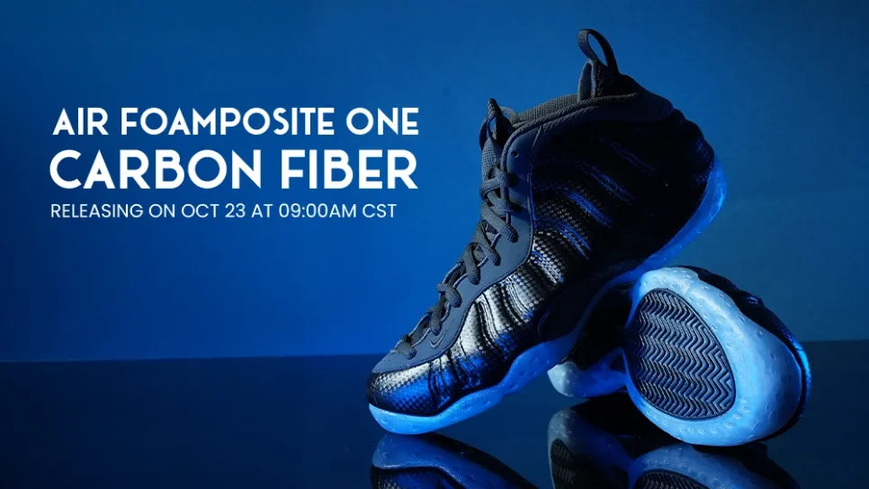 Nike Air Foamposite One "Carbon Fiber" Banner