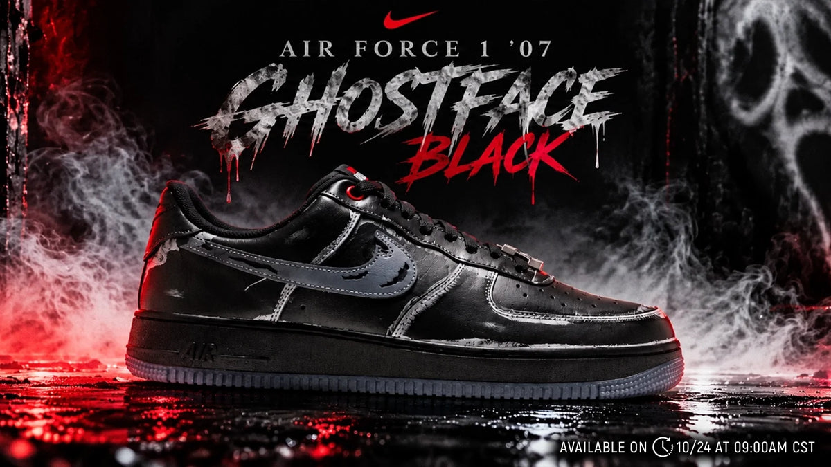Nike Air Force 1 '07 "Ghostface Black" Brings a Dark Twist to the Classic
