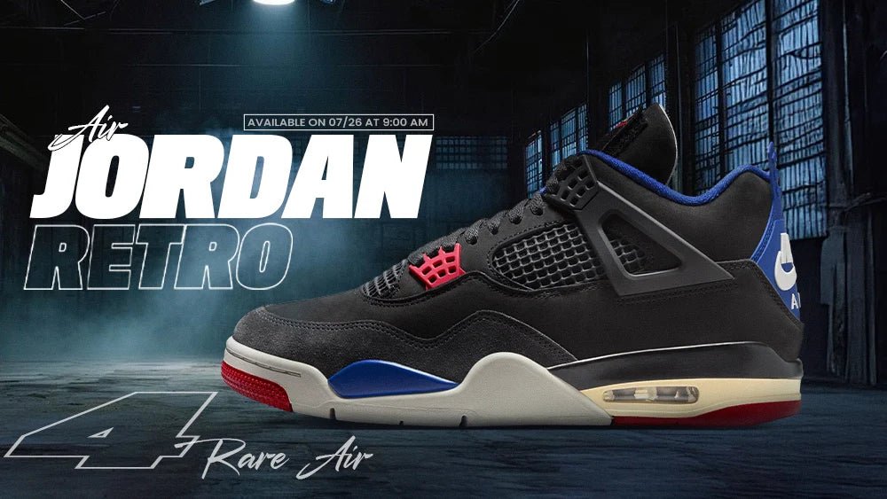 Air Jordan 4 “Rare Air” Drops With Legendary Heat - Tops and Bottoms USA