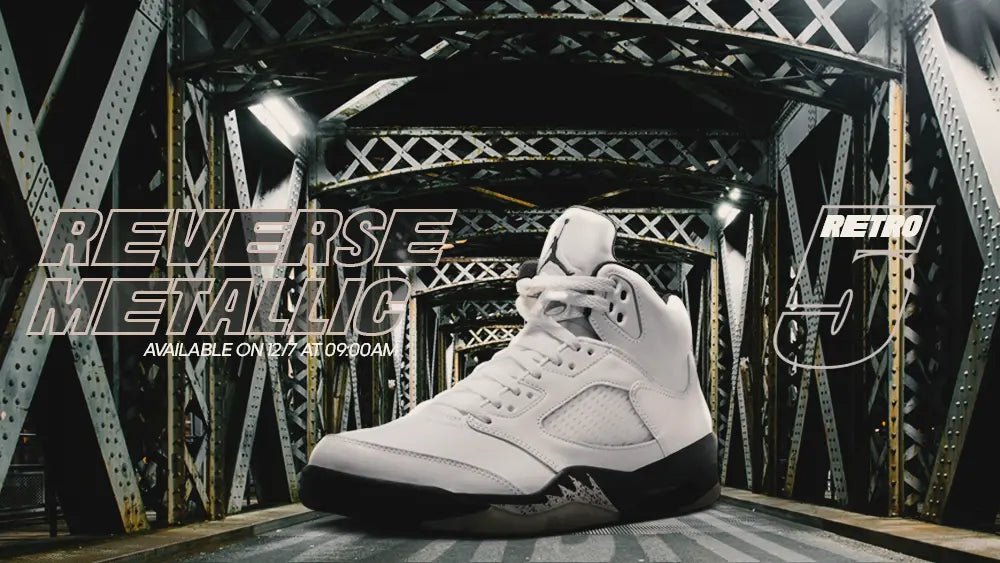 Men's Air Jordan 5 Retro "Reverse Metallic" - Tops and Bottoms USA