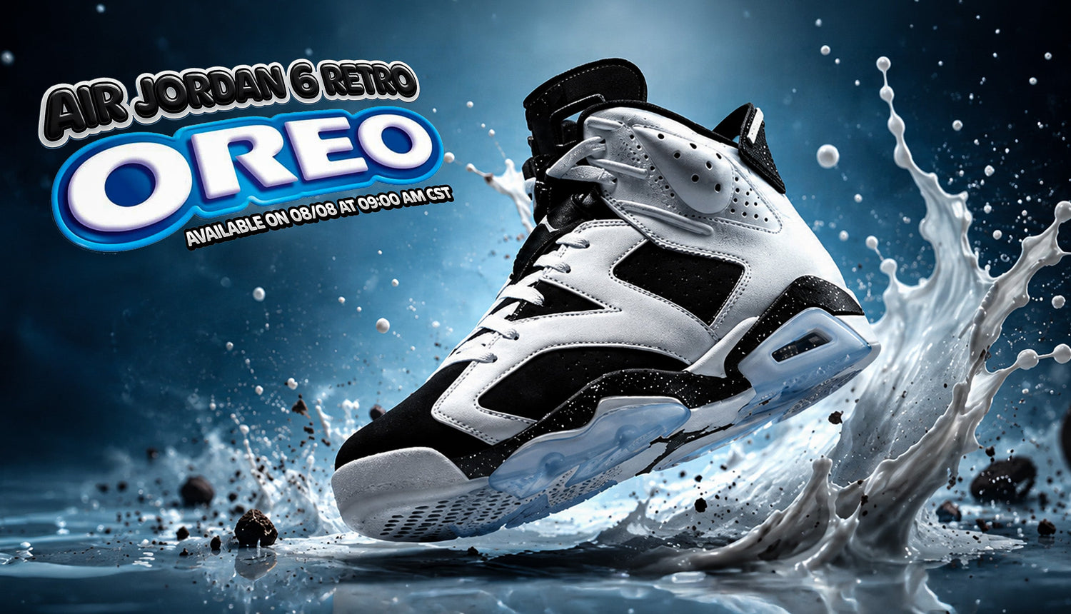AIR JORDAN 6 RETRO "OREO" RETURNS: THE NEW FAN-FAVORITE CLASSIC IS BACK