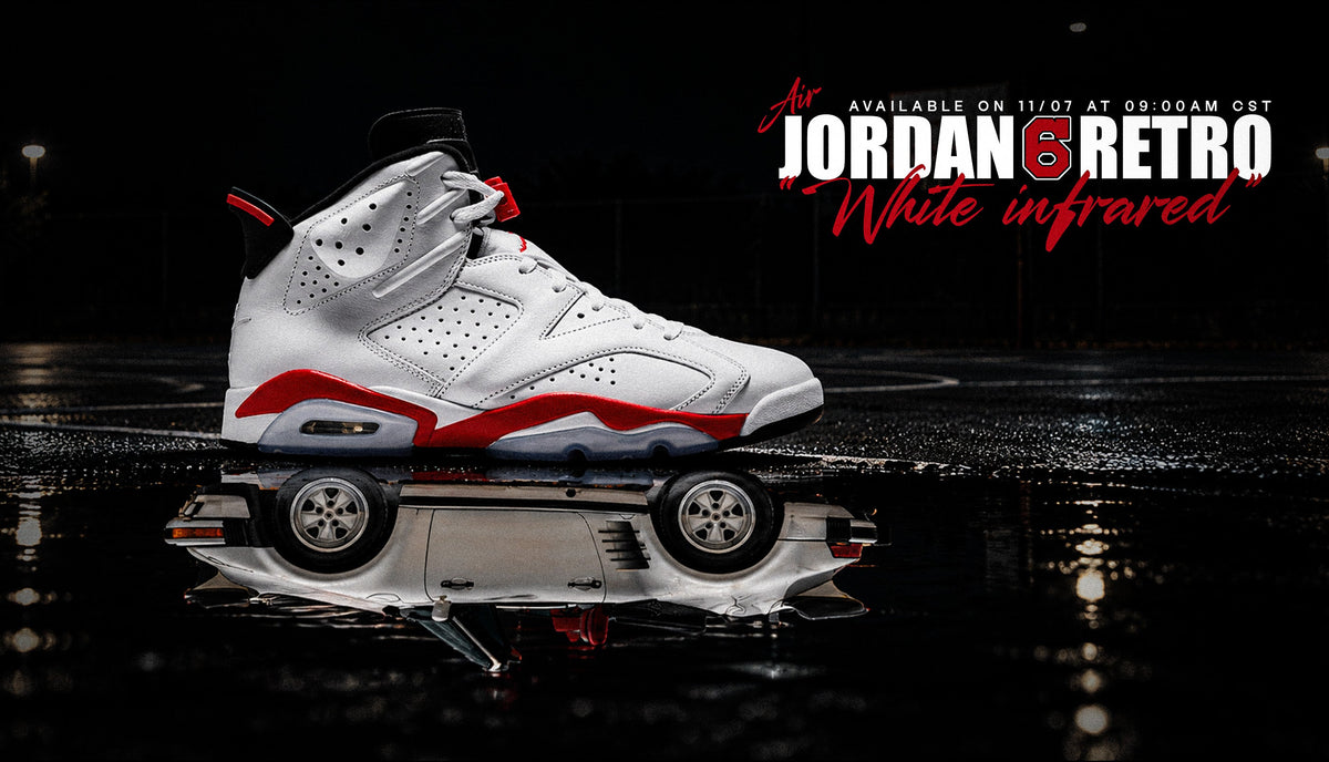 Air Jordan 6 Retro “White Infrared” Brings Back an All-Time Classic