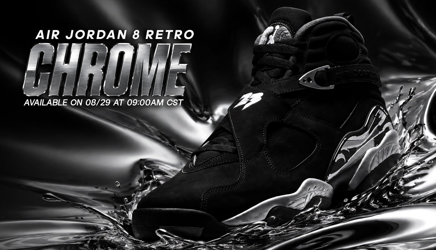 Air Jordan 8 Retro “Chrome” Made the Legendary Jordan Lineup Even More Epic!