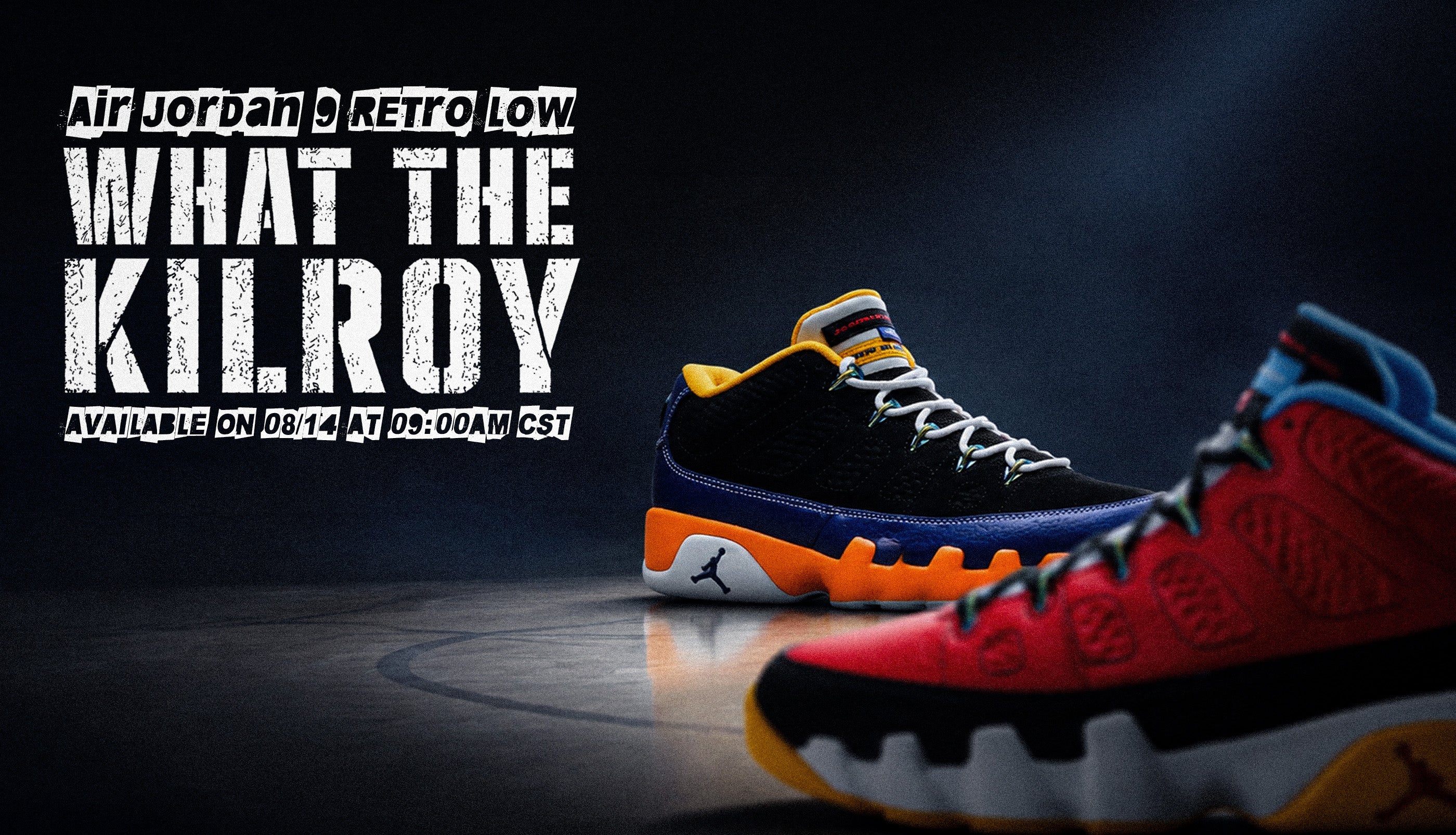 Air Jordan 9 Retro Low “What The Kilroy” Brings Six Iconic Stories Together!