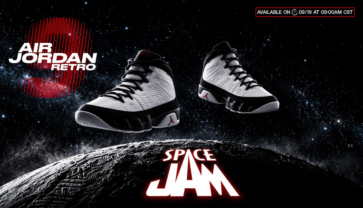 Air Jordan 9 Retro OG “Space Jam” Is Back!