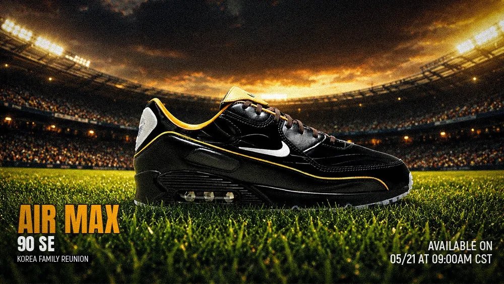 NIKE AIR MAX 90 “KOREA FAMILY REUNION”: FOOTBALL HERITAGE REIMAGINED