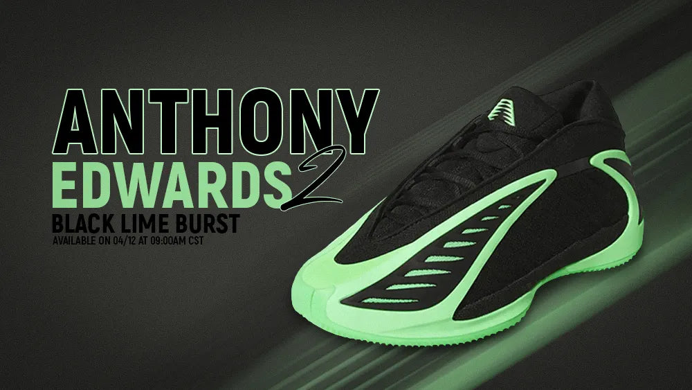 ADIDAS ANTHONY EDWARDS 2 “LIME BURST”: FUTURISTIC ENERGY BUILT FOR SPEED