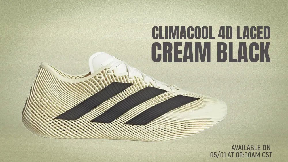 CLIMACOOL 4D LACED “CREAM BLACK”: STRUCTURE OVER EVERYTHING