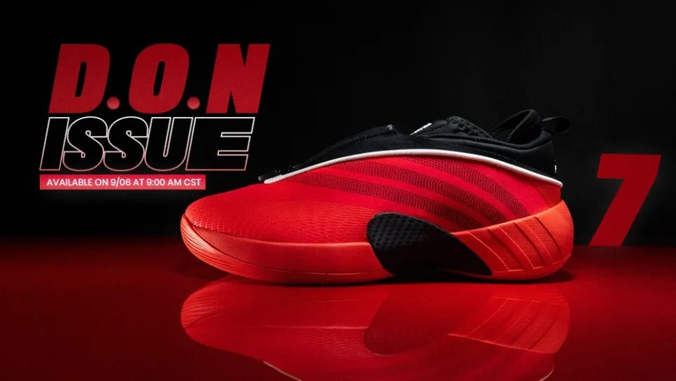 Adidas DON Issue 7 “Lucid Red” banner