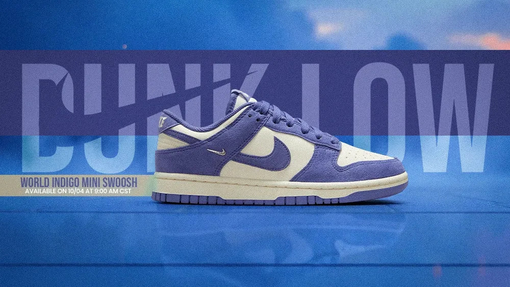 Women's Dunk Low "World Indigo Mini Swoosh"